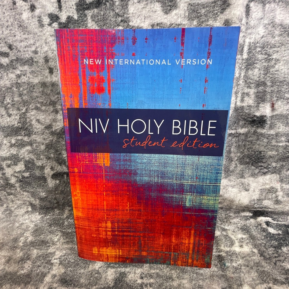 NIV Holy Bible Student Edition New International Version Christian Study